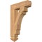 Ekena Millwork Merced Arts & Crafts Smooth Bracket, Western Red Cedar, 3 1/2"W x 16"D x 24"H BKT04X16X24MRC03SWR - alternate 1
